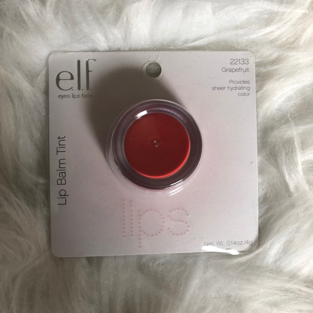 🍎 5 for $20 bundle item Elf Lip Tint Grapefruit!